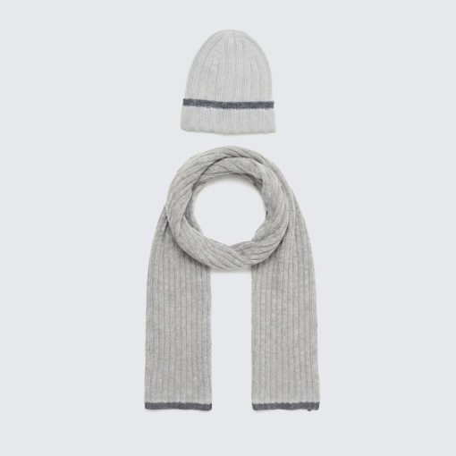 Gran Sasso Cashmere Hat – Light Grey