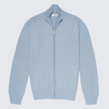 Gran Sasso - Ice Blue zip jacket