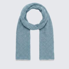 Gran Sasso Cashmere scarf – Light blue