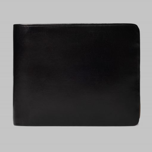 Il Bussetto - Bifold wallet with clip dark blue