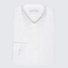 Simon Skottowe - LINEN SEMI SLIM SHIRT WHITE