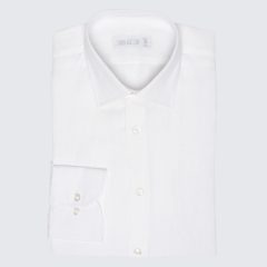   Simon Skottowe - LENVÁSZON ENYHÉN KARCSÚSÍTOTT ING FEHÉR