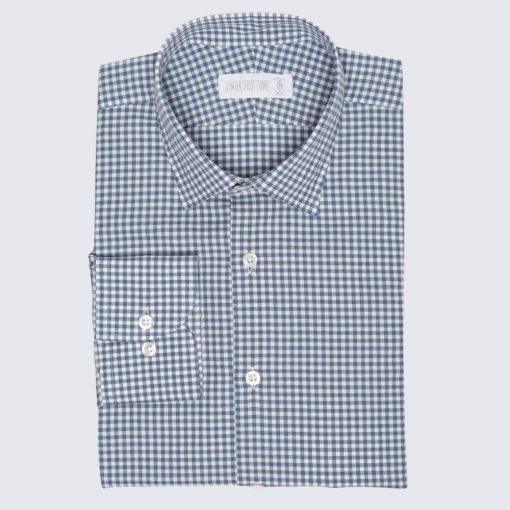 Simon Skottowe - KOCKÁS ENYHÉN KARCSÚSÍTOTT PAMUT ING