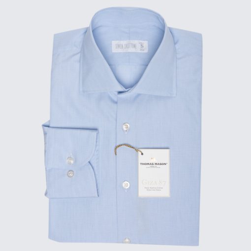 Simon Skottowe - GIZA 87 END-ON-END SEMI SLIM SHIRT