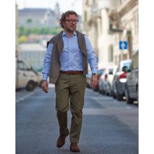 Simon Skottowe - GIZA 87 END-ON-END SEMI SLIM SHIRT