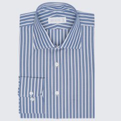   Simon Skottowe - GIZA 87 CSÍKOS ENYHÉN KARCSÚSÍTOTT ING KÖZÉPKÉK