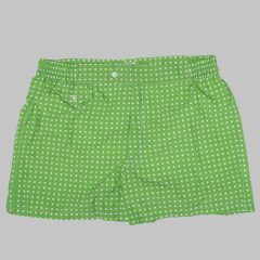 Petronius 1926 – Green Polka Dot Pattern Swim Shorts