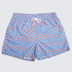   Petronius 1926 – Paisley mintás fürdőnadrág, Világoskék