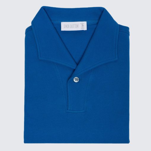 Simon Skottowe - Rövid ujjú pólóing királykék