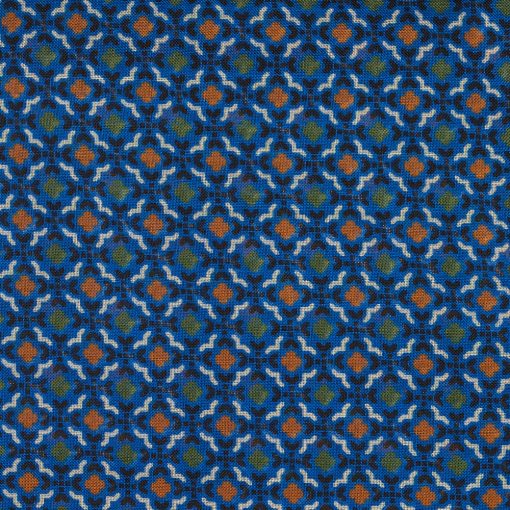 Petronius 1926 - Mór stílusú sál púderkék/zöld/narancs