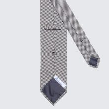 Petronius 1926 - fekete-fehér nyakkendő halcsont mintával