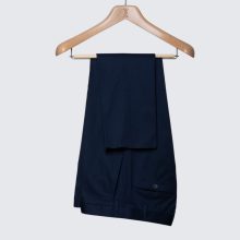 Simon Skottowe - Gabardine trousers navy