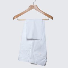 Simon Skottowe - Gabardine trousers white