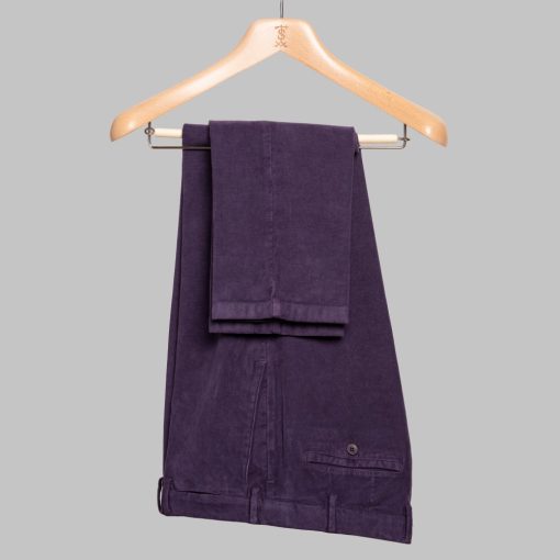 Simon Skottowe - Winter' cotton trousers purple