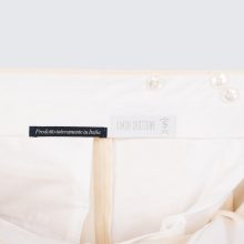 Simon Skottowe - Lenvászon/pamut "dupla pliszés" nadrág 