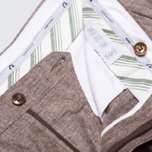 Simon Skottowe - Linen/silk shorts brown