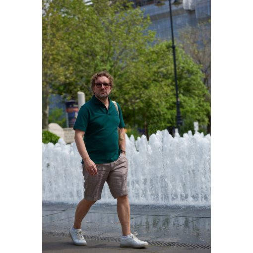 Simon Skottowe - Linen/silk shorts brown