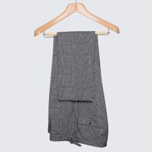 Simon Skottowe - Prince of Wales gyapjú nadrág fekete/fehér