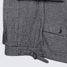 Simon Skottowe - Prince of Wales gyapjú nadrág fekete/fehér