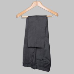 Simon Skottowe - Wool cover trousers dark grey