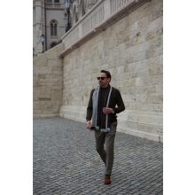Simon Skottowe - Wool cover trousers tobacco